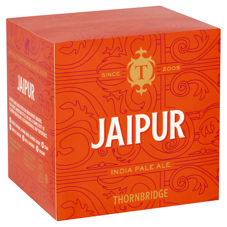 Thornbridge Jaipur Ipa 4X330ml Can