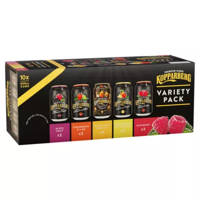 Kopparberg Premium Cider Variety Pack 10 x 330ml 10x330