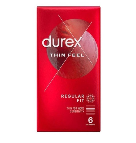 Durex Thin Feel Condoms 6 Pack